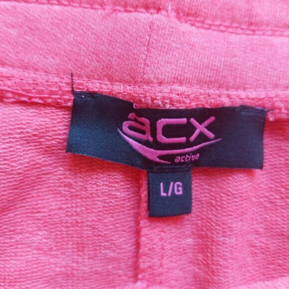 Pink Sweat Shorts Size Large - Picture 2 of 2